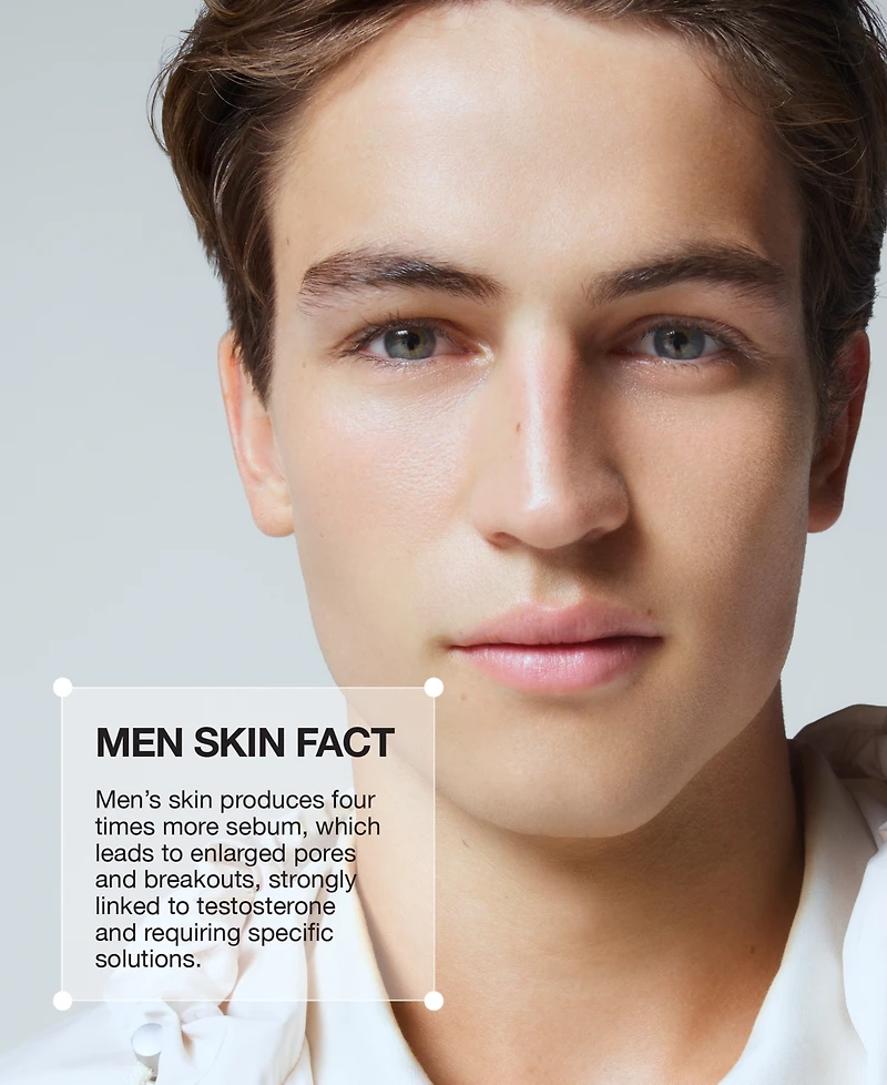 Lab Series Skincare for Men Clear Ls Resurfacing & Mattifying Lightweight Emulsion, 1.7 oz.