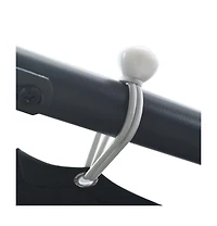 Gazebo Pavilion Tent Canopy 9.8ft x9.8ft Steel Anthracite