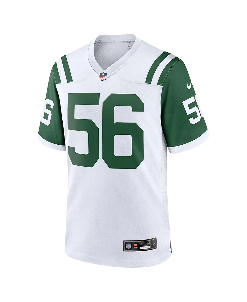 Nike Men's Quincy Williams White New York Jets Alternate Game Jersey