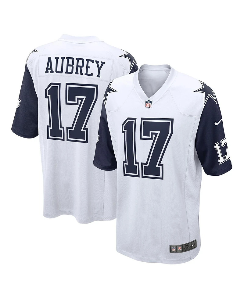 Nike Men's Brandon Aubrey White Dallas Cowboys Alternate Game Jersey