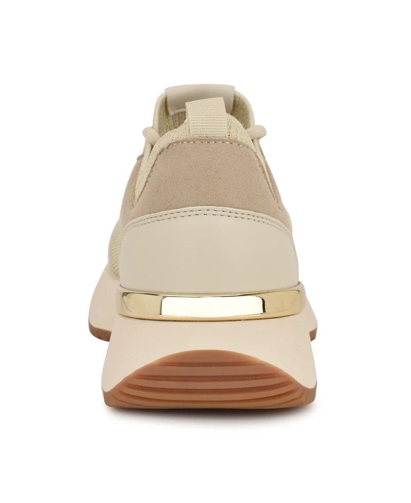Nine West Women's Freska Casual Round Toe Sneakers