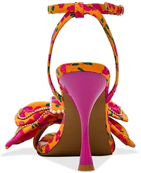 Betsey Johnson Women's Denly Bow Two-Piece Stiletto Dress Sandals