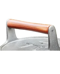 Outset Cast Iron 8" Round Grill Press