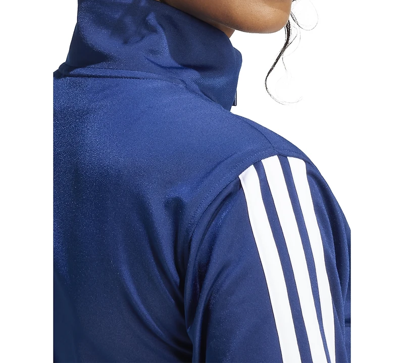adidas Women's Tricot 3-Stripes Track Jacket
