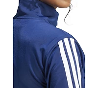 adidas Women's Tricot 3-Stripes Track Jacket