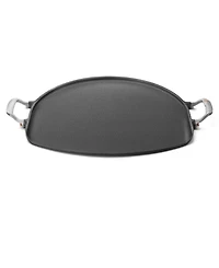 Outset Cast Iron 14" Grill Skillet with Forged Handles