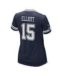 Nike Women's Ezekiel Elliott Navy Dallas Cowboys Game Jersey