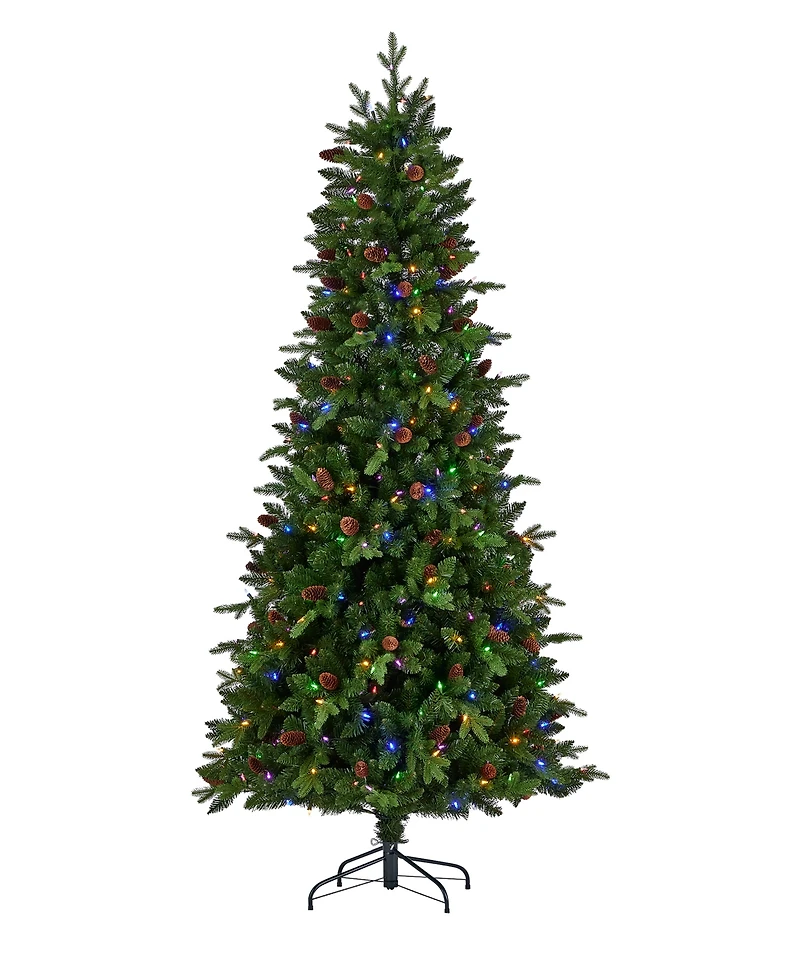 Seasonal 7.5ft Canyon Ranch Fir Tree, 380 Warm Led Lights