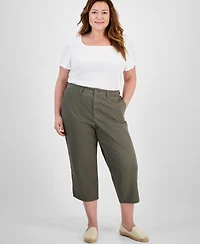 Style & Co Plus Comfort Capri Pants, Exclusively at Macy's