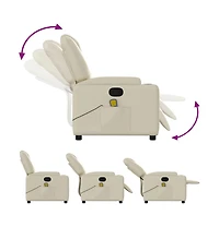 Massage Recliner Chair Faux Leather