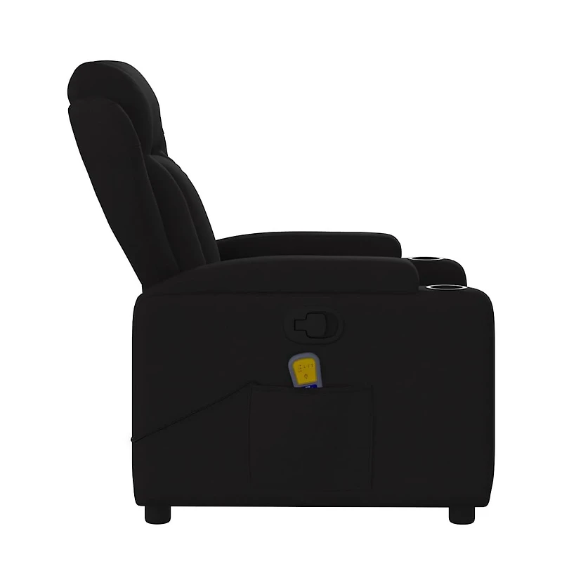vidaXL Massage Recliner Chair Fabric
