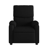 vidaXL Massage Recliner Chair Cream Fabric