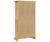 4-Tier Bookcase Mexican Pine Corona Range 31.5"x11.4"x59"