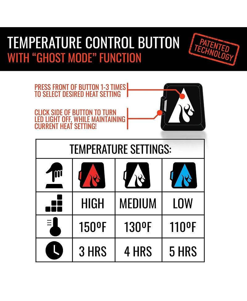 ActionHeat Men's 5V Battery Heated Glove Liners Black - Xxl