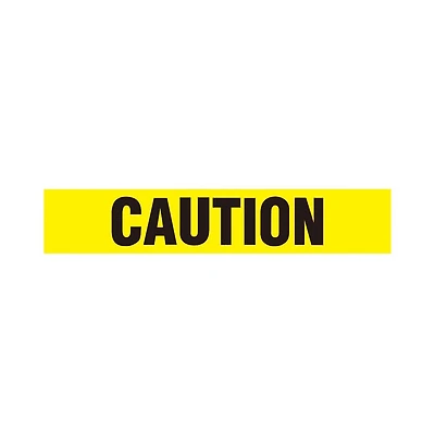 Pyle Caution Barricade Tape, 656' Length, Waterproof, Uv-Resistant, Tear-Resistant (Set of 8 Rolls)