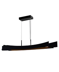 Cwi Lighting 10" Metal Candora Integrated Led Island Pool Table Light