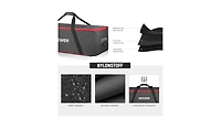Neewer Trolley Case for Photo Studio Equipment, Tripod Rolling Bag with Wheels/Straps/Padded Compartment/Handle for Light Stands, Strobes, Photography