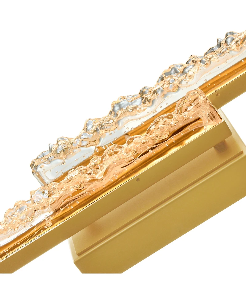 Cwi Lighting 4.3" Metal Stagger Integrated Led Vanity Light