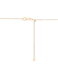 Diamond Open Oval 18" Pendant Necklace (1/2 ct. t.w.) in 14k White or Yellow Gold, Created for Macy's