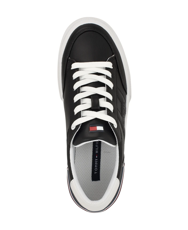 Tommy Hilfiger Women's Keziah Signature Stripe Lace-Up Sneakers