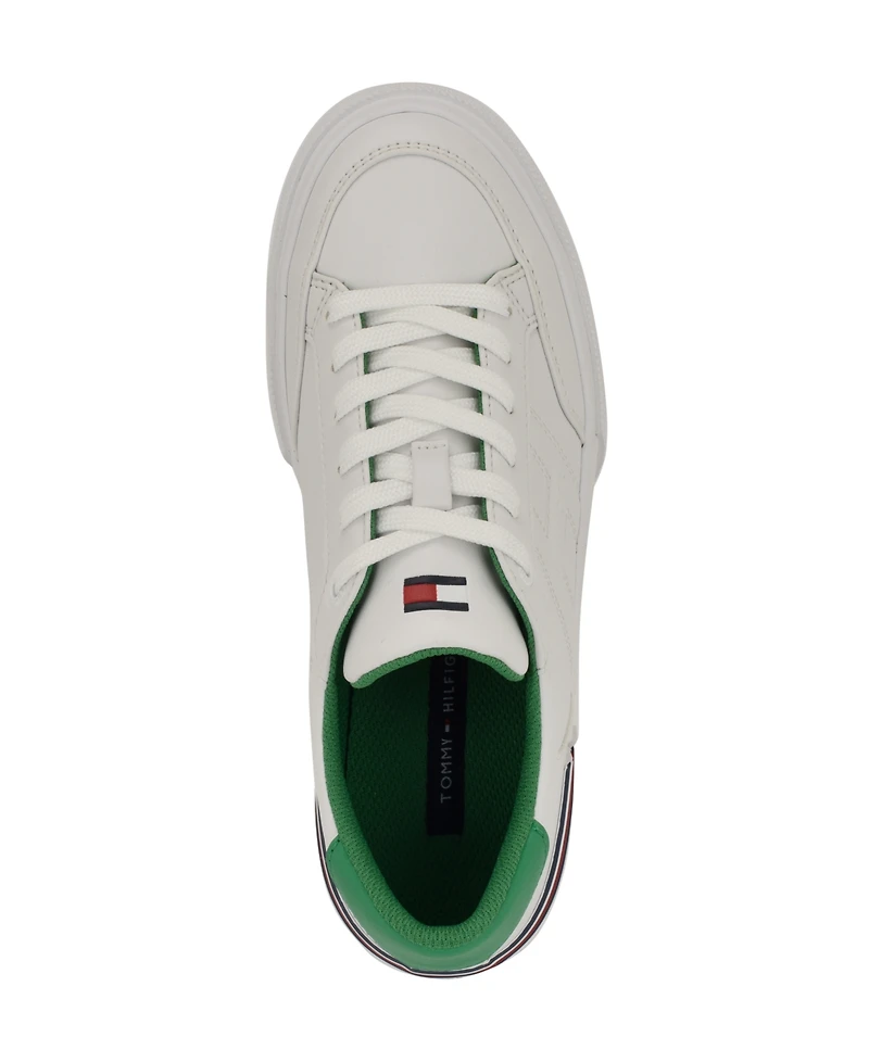 Tommy Hilfiger Women's Keziah Signature Stripe Lace-Up Sneakers