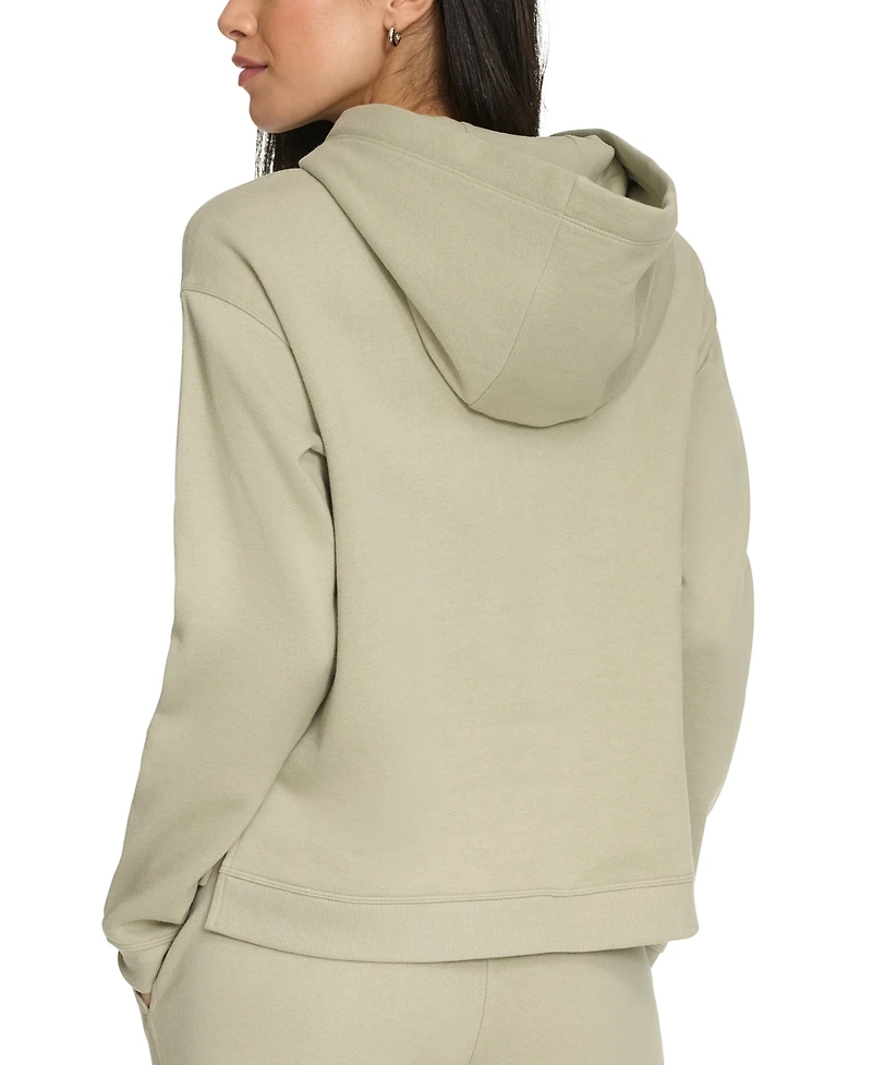 Calvin Klein Women's Logo Stripe Pullover Hoodie