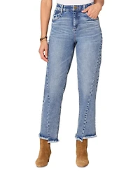 Democracy Women's "Ab"solution Spliced-Seam Step-Hem Ankle Jeans