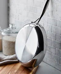 GreenPan Valencia Pro Stainless Steel 8" & 10" Open Frypan Set