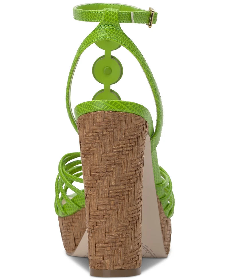 Jessica Simpson Women's Colero Coin Strappy Platform Sandals