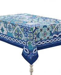 Laural Home Callisto Tiles Tablecloth, 70" x 84"