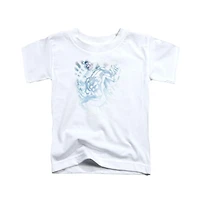 Green Lantern Baby-Girls White Lantern Sinestro Short Sleeve Toddler Tee / T-Shirt