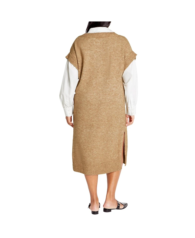 City Chic Plus Shereen Dress