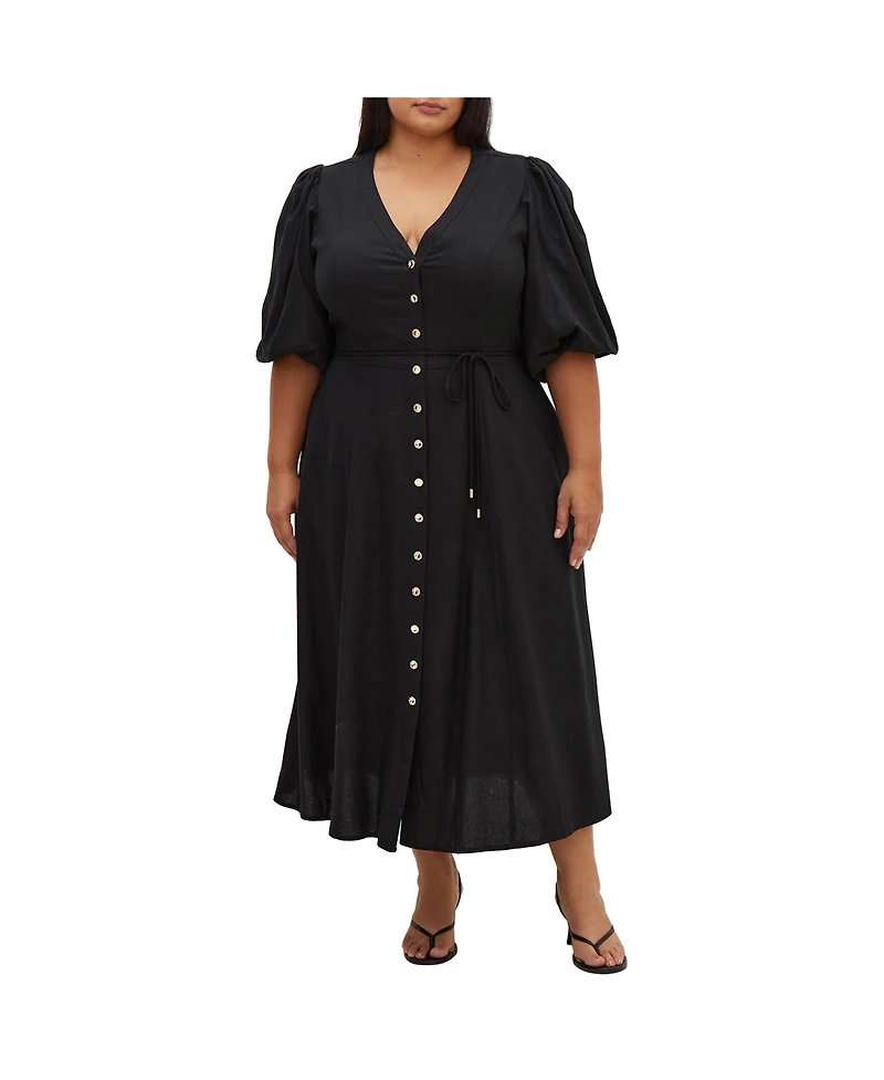 City Chic Plus Dahlia Dress