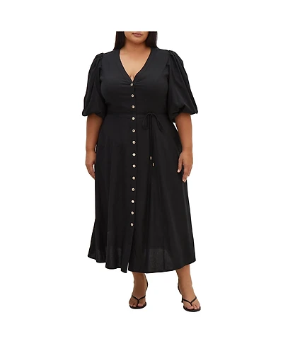 City Chic Plus Dahlia Dress