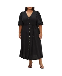 City Chic Plus Dahlia Dress