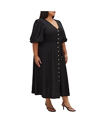 City Chic Plus Dahlia Dress