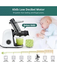 Cowin Slow Masticating Juicer Cold Press Quiet 150W