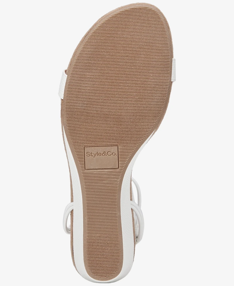 Style & Co Women's Mulan Wedge Sandals, Created for Macy's