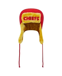 New Era Men's Red Kansas City Chiefs Helmet Head Trapper Knit Hat