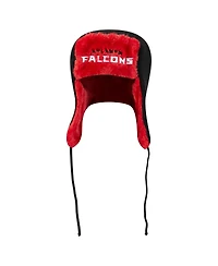 New Era Men's Black Atlanta Falcons Helmet Head Trapper Knit Hat