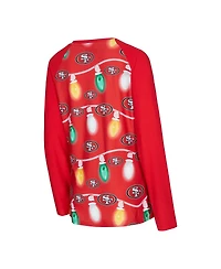 Concepts Sport Women's San Francisco 49ers Garland Knit Pajama Set