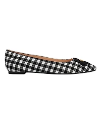 Bandolino Women's Starry Embellished Flower Slip-On Flats