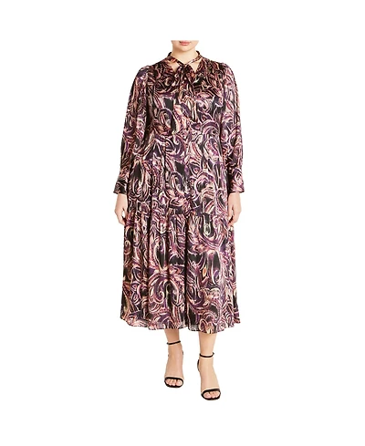 City Chic Plus Suzanne Maxi Dress
