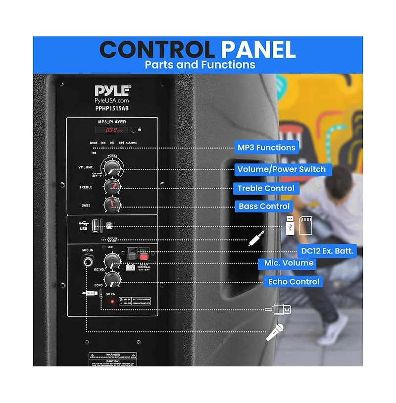 Pyle Portable Speaker