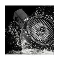Pyle 6.5'' Marine Wakeboard Speaker System with Built-in Led Lights, 200W, Black