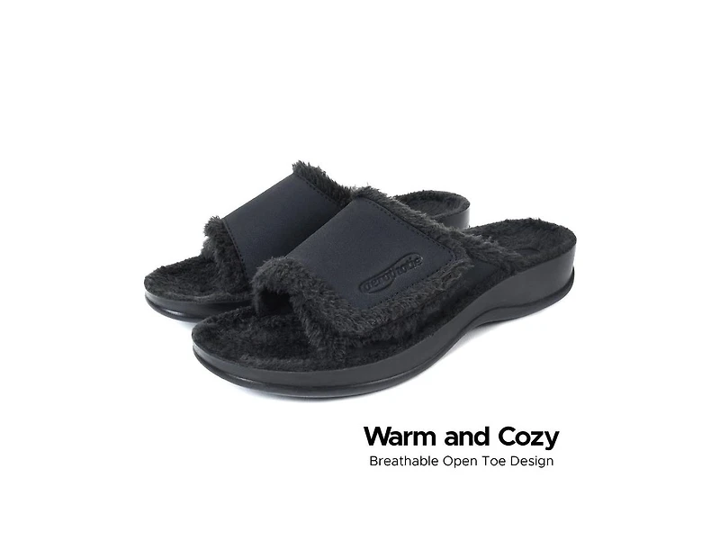 Aerothotic - Hadley Cozy Faux Fur Slipper