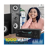 Pyle Wireless Bt Streaming Home Theater Receiver