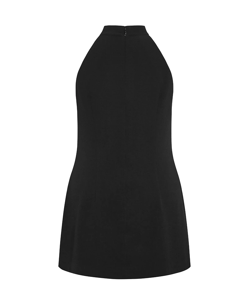 City Chic Plus Karter Bow Dress