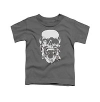 Green Lantern Baby-Girls Black Lantern Skull Short Sleeve Toddler Tee / T-Shirt