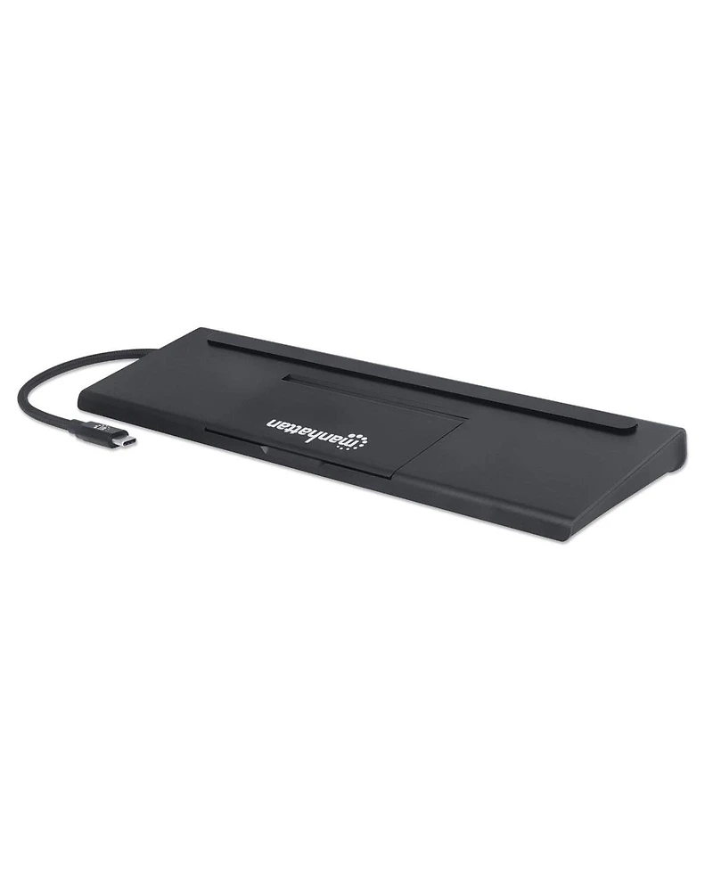 Manhattan Usb-c 11-in-1 Triple-Monitor Docking Station with Mst, 153478